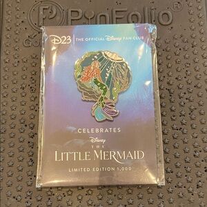 Disney D23 The Little Mermaid Princess Ariel LE 1000 Pin (Msc - 27) New